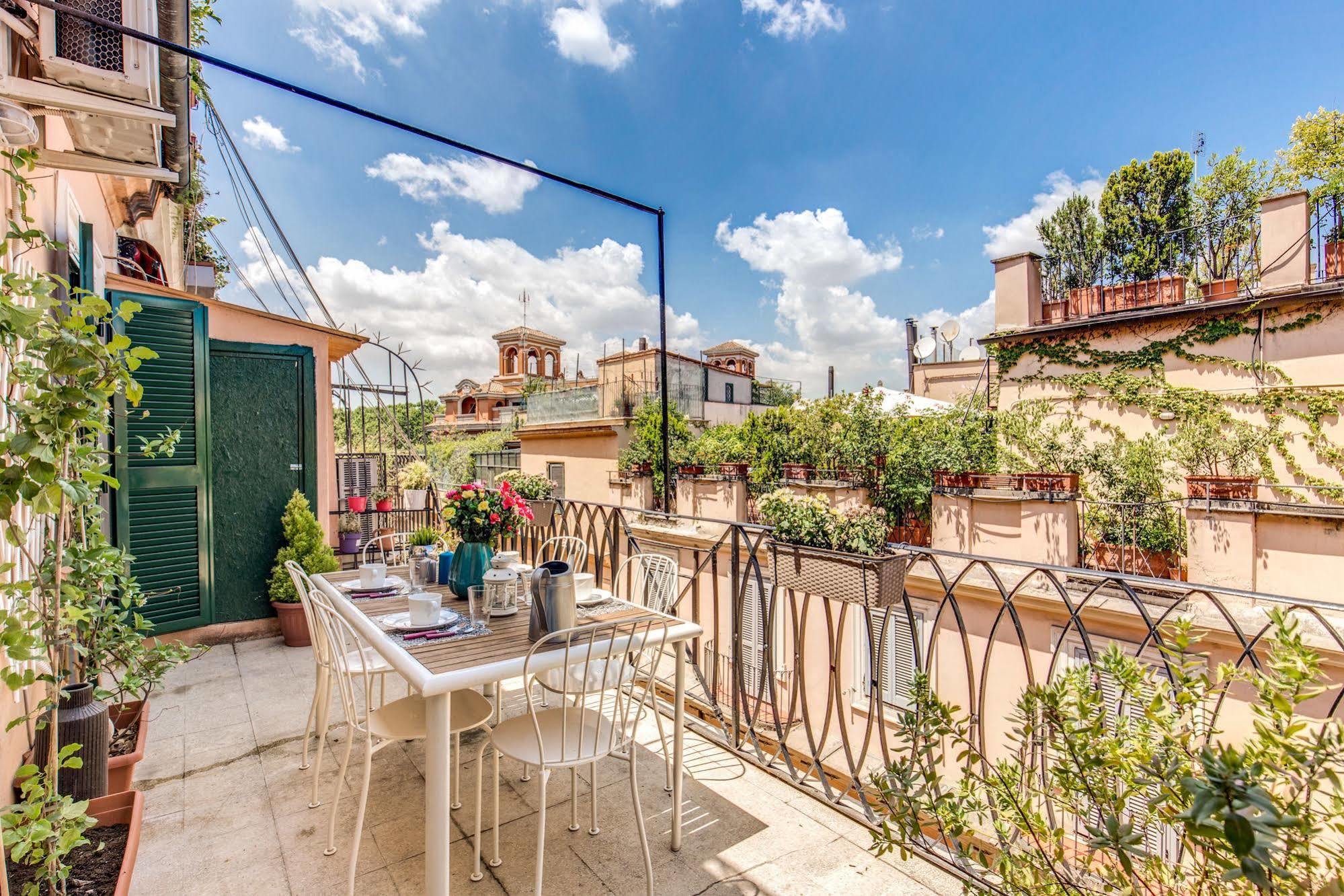 Aweshomeitaly - Spagna Glamour Life Penthouse Roma Dış mekan fotoğraf